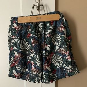 AEROPOSTALE MESH FLORAL SHORTS | see description